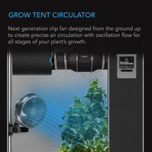 Load image into Gallery viewer, AC Infinity Cloudray S6 Grow Tent Clip Fan 6" with 10 Speeds, EC-Motor, Auto Oscillation
