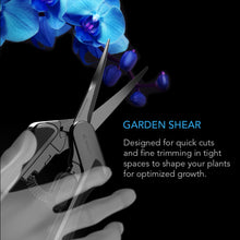 Load image into Gallery viewer, Stainless Steel Curved Pruning Shear, Ergonomic Lightweight, 6.6"  2-Pack