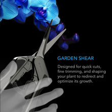 Load image into Gallery viewer, Stainless Steel Pruning Shear, Ergonomic Lightweight, 6.6" Straight Blades 2-Pack