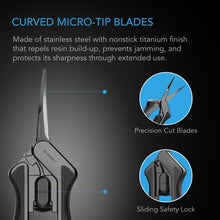 Load image into Gallery viewer, Stainless Steel Curved Pruning Shear, Ergonomic Lightweight, 6.6"  2-Pack