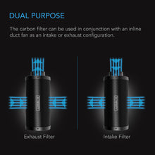 Load image into Gallery viewer, AC Infinity Duct Carbon Filter XL Australian Charcoal 6 Inch
