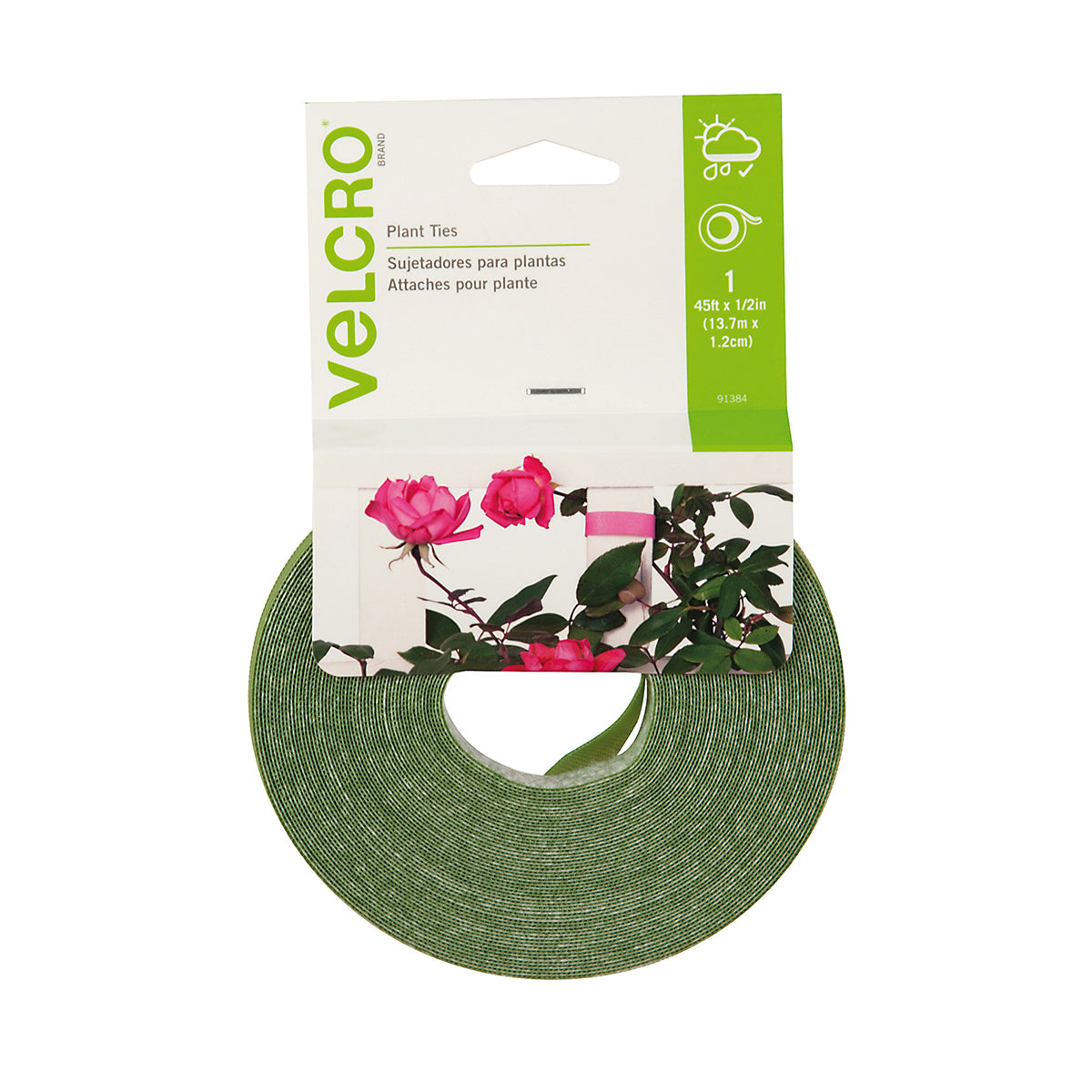 Velcro Plant Ties, 45' x 0.5 Green – Good Grow USA