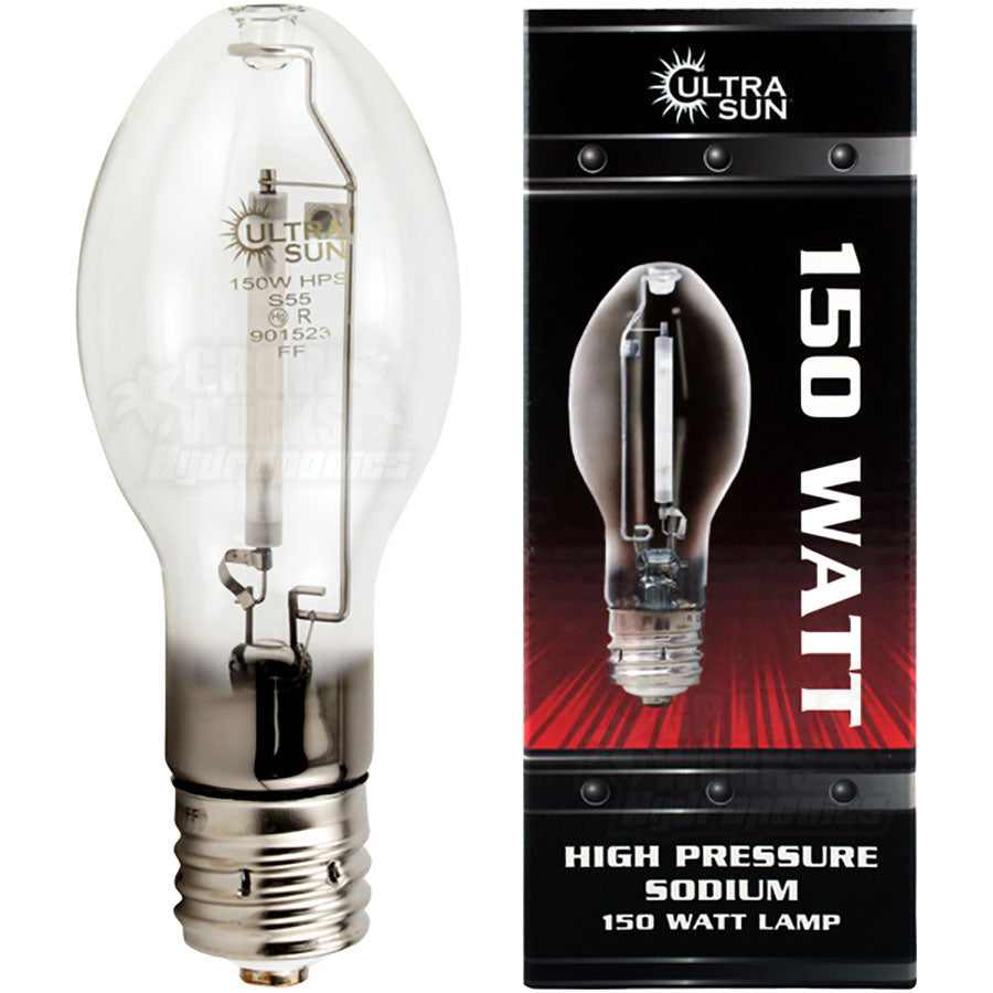 Ultra sun high pressure sodium 150 watt lamp