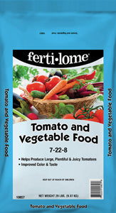 Fertilome Tomato & Vegetable Food 7-22-8 - 20 lb