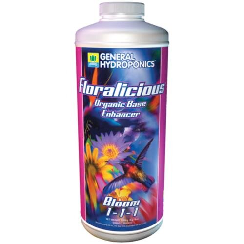 General Hydroponics Floralicious Base Bloom, Quart