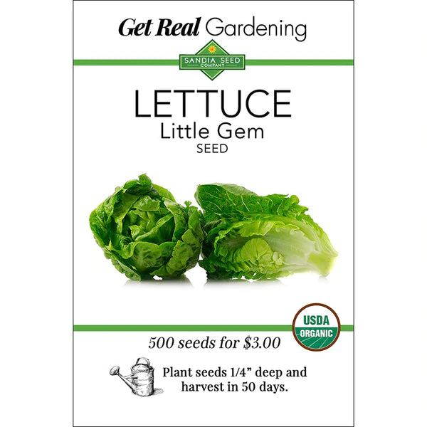 Lettuce - Little Gem Seeds - Organic