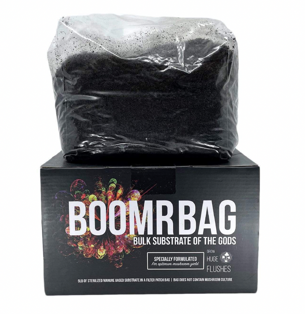 North Spore 'Boomr Bag' Sterile Manure-Based Mushroom Bulk Substrate, 5 lbs