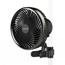 Load image into Gallery viewer, AC Infinity Cloudray S6 Grow Tent Clip Fan 6&quot; with 10 Speeds, EC-Motor, Auto Oscillation
